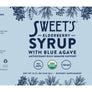 Elderberry Syrup with Blue Agave - Organic