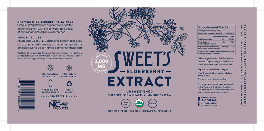 Elderberry Extract - Select Size