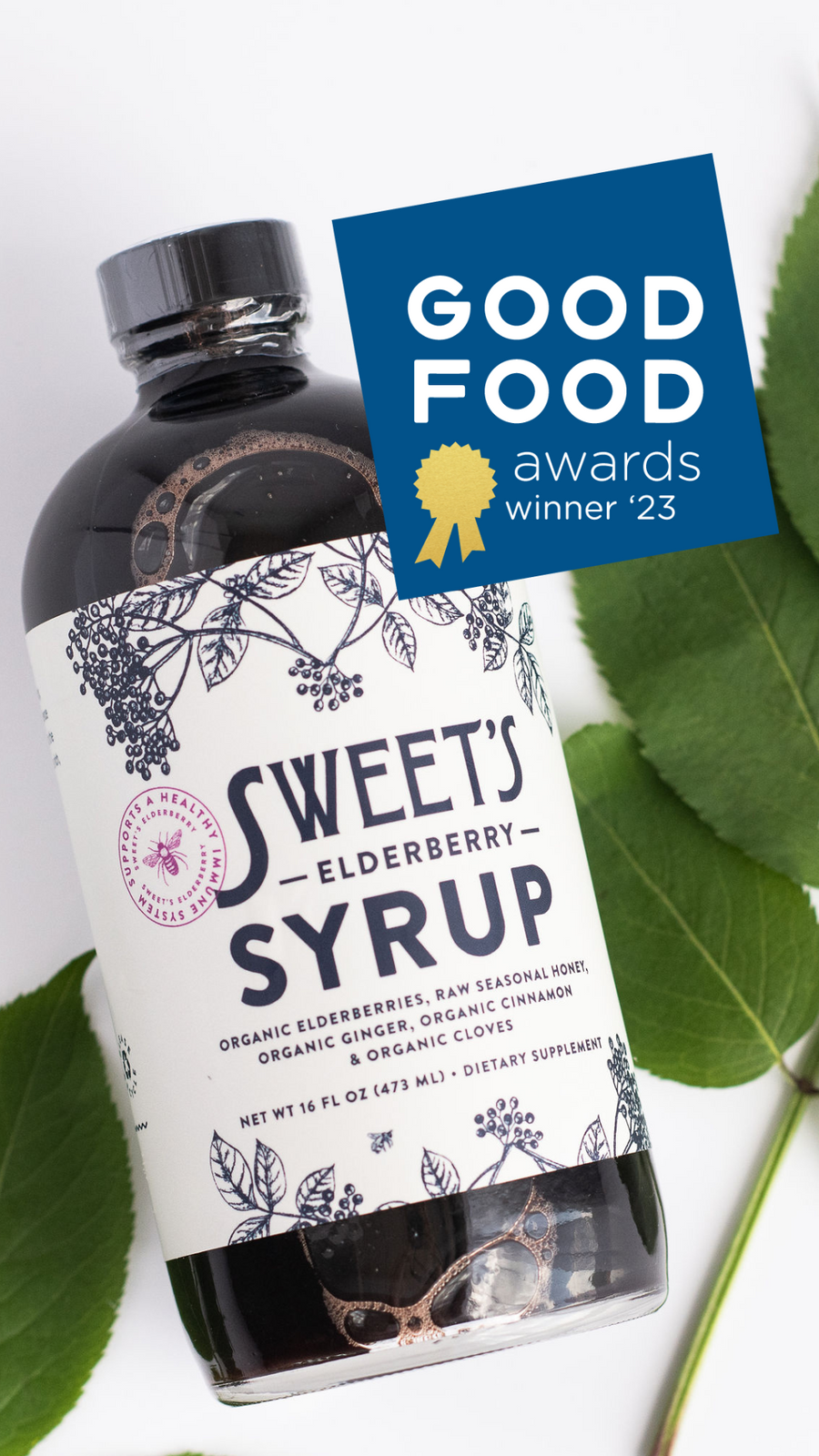 Elderberry SYRUP 8 oz Bottle