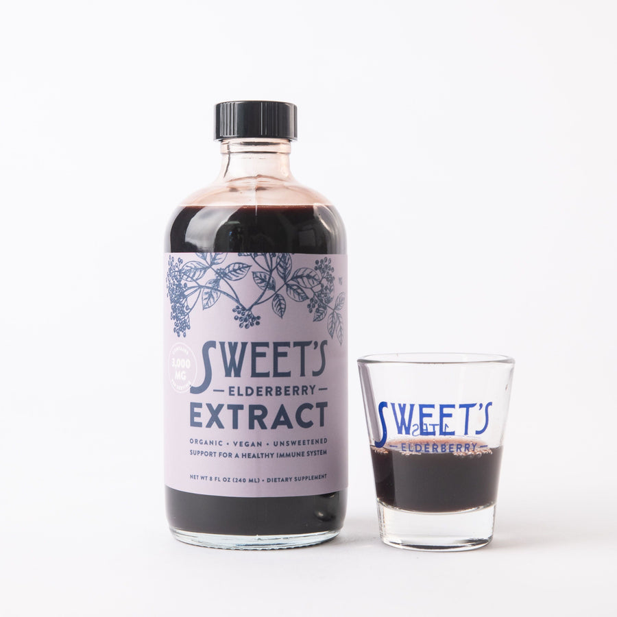 Sweet's unsweetened elderberry extract